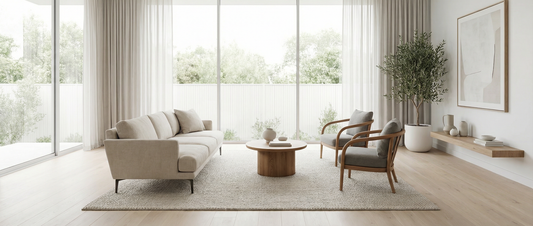 Hoe richt je een woonkamer in zonder dat het vol oogt