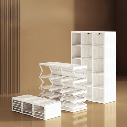Opvouwbare Kledingkast - Wit - 69x50x170cm