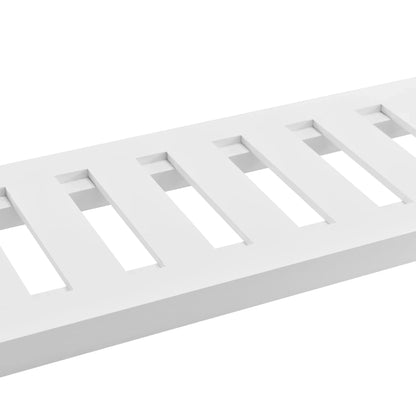 In And OutdoorMatch Badkamerrek Laverna - Wandmontage - MDF - 54x15x60 cm - Wit - Modern Design Badkamerkast