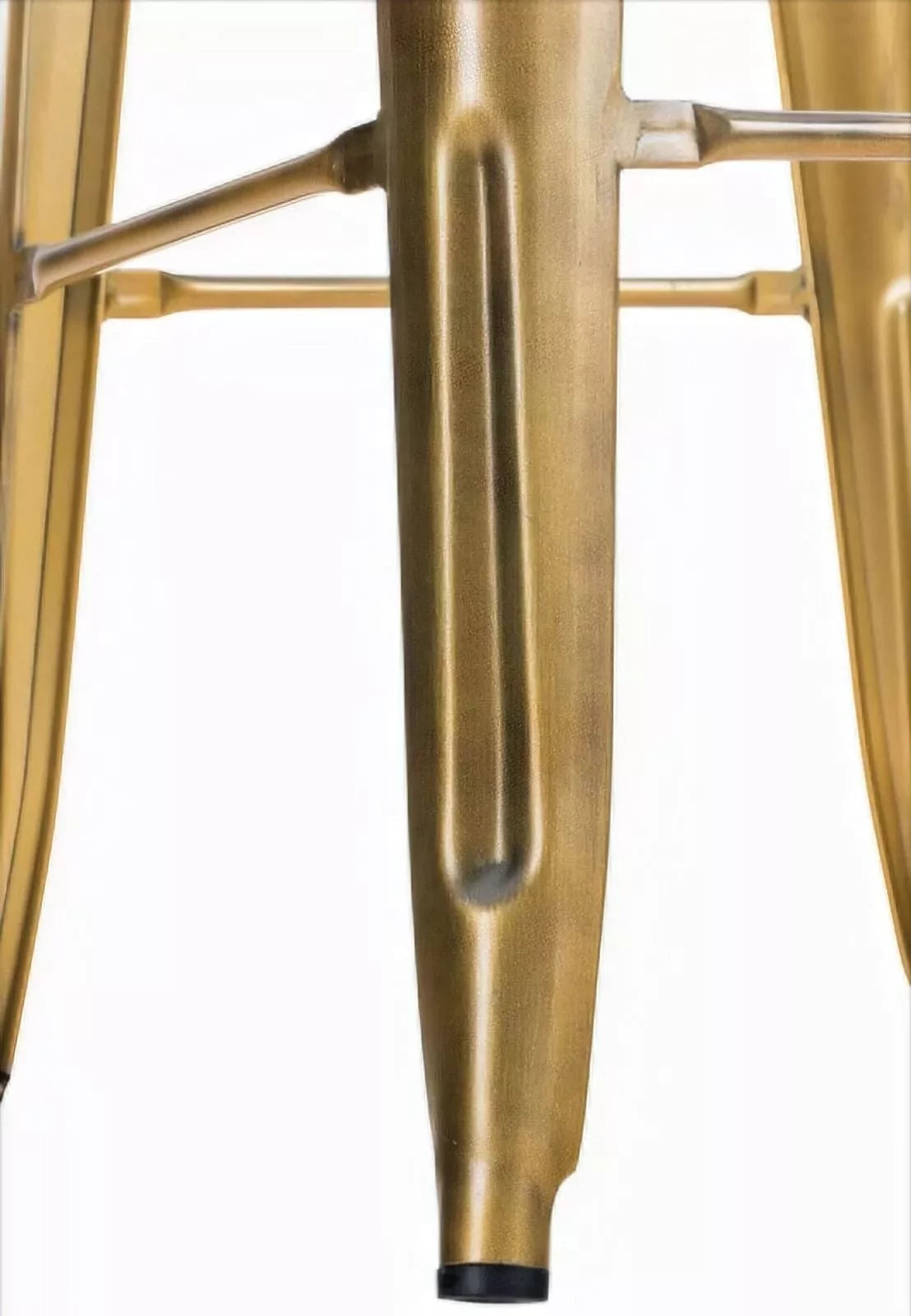 In And OutdoorMatch Barkruk Eduardo - Zonder rugleuning - Set van 1 - Ergonomisch - Barstoelen voor keuken of kantine - Vierkant - Vintage Look Barkrukken / hocker