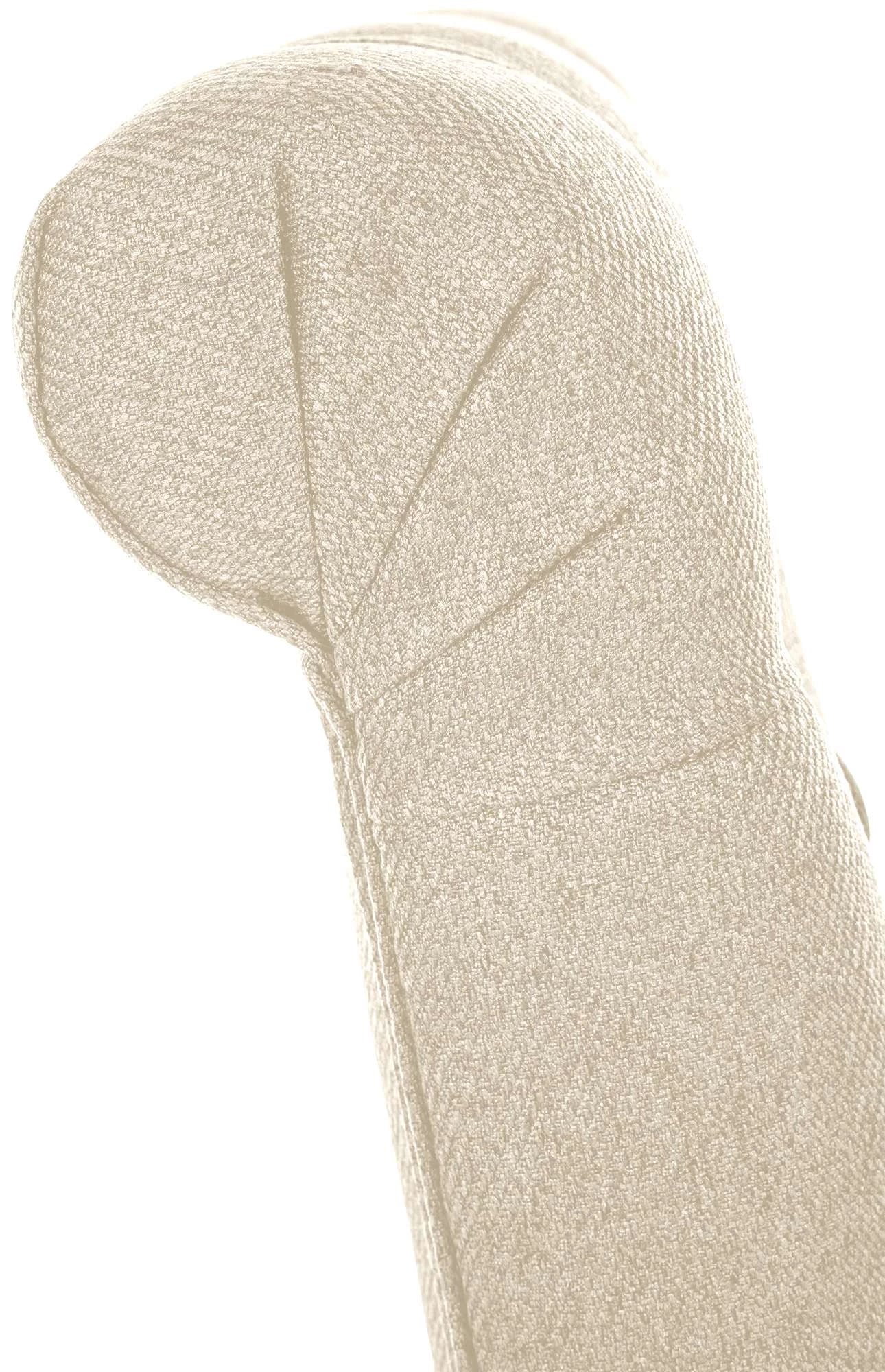 In And OutdoorMatch Eetkamerstoel Cayson - Crème - Set van 2 - Stof - Hoogwaardige bekleding - Tijdloze eetkamerstoel - Vintage Look Eetkamerstoel