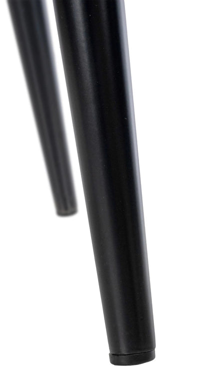 In And OutdoorMatch Eetkamerstoel Esther - Rood - Fluweel - Hoge Kwaliteit Bekleding - Luxe Eetkamerstoel - Vintage Look Eetkamerstoel