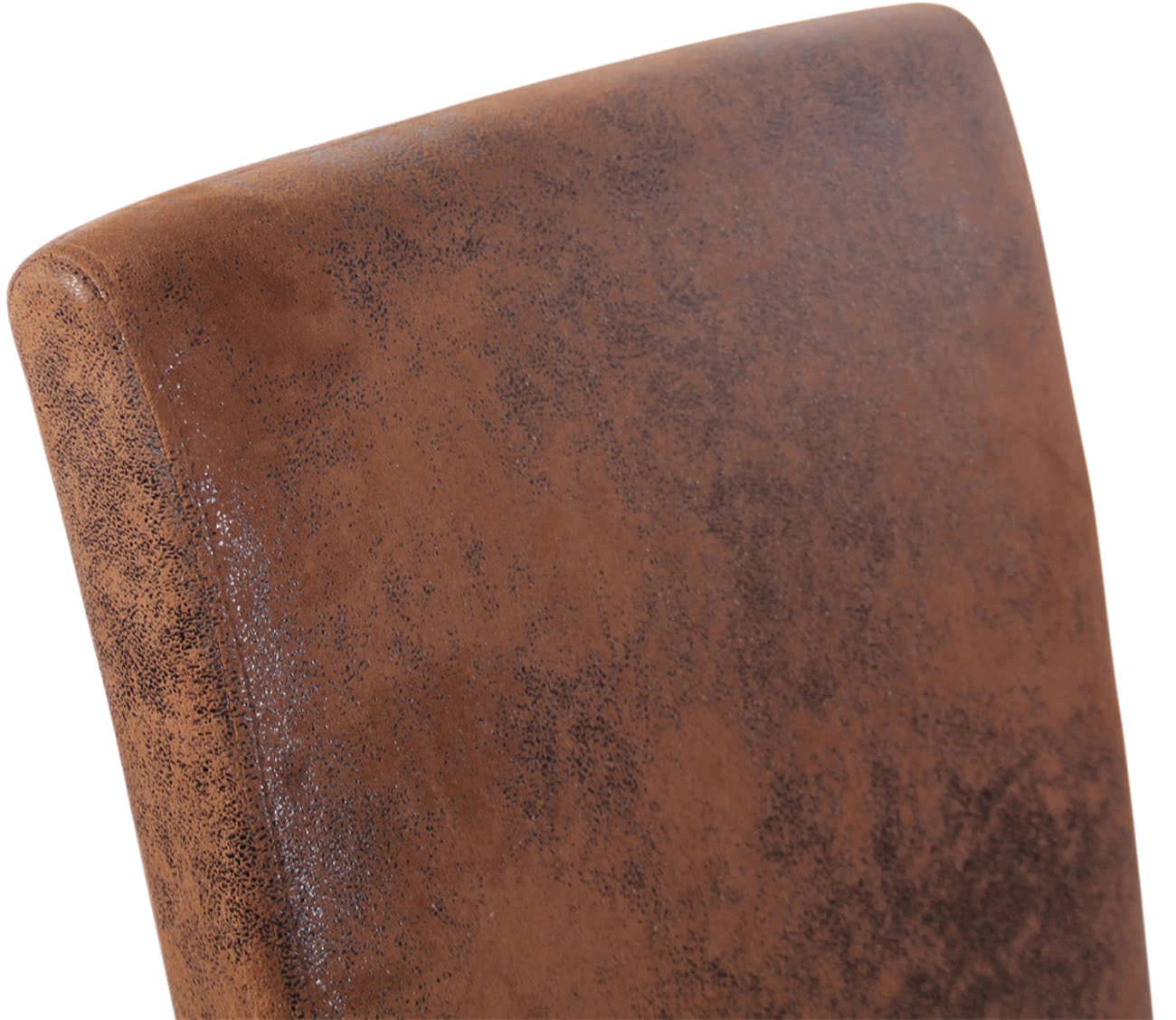 In And OutdoorMatch Eetkamerstoel Yaritza - Bruin - Eetkamerstoel - Ash houten frame - Hoge kwaliteit bekleding - Vintage stijl stoel - Stijlvolle eetkamerstoel Eetkamerstoel