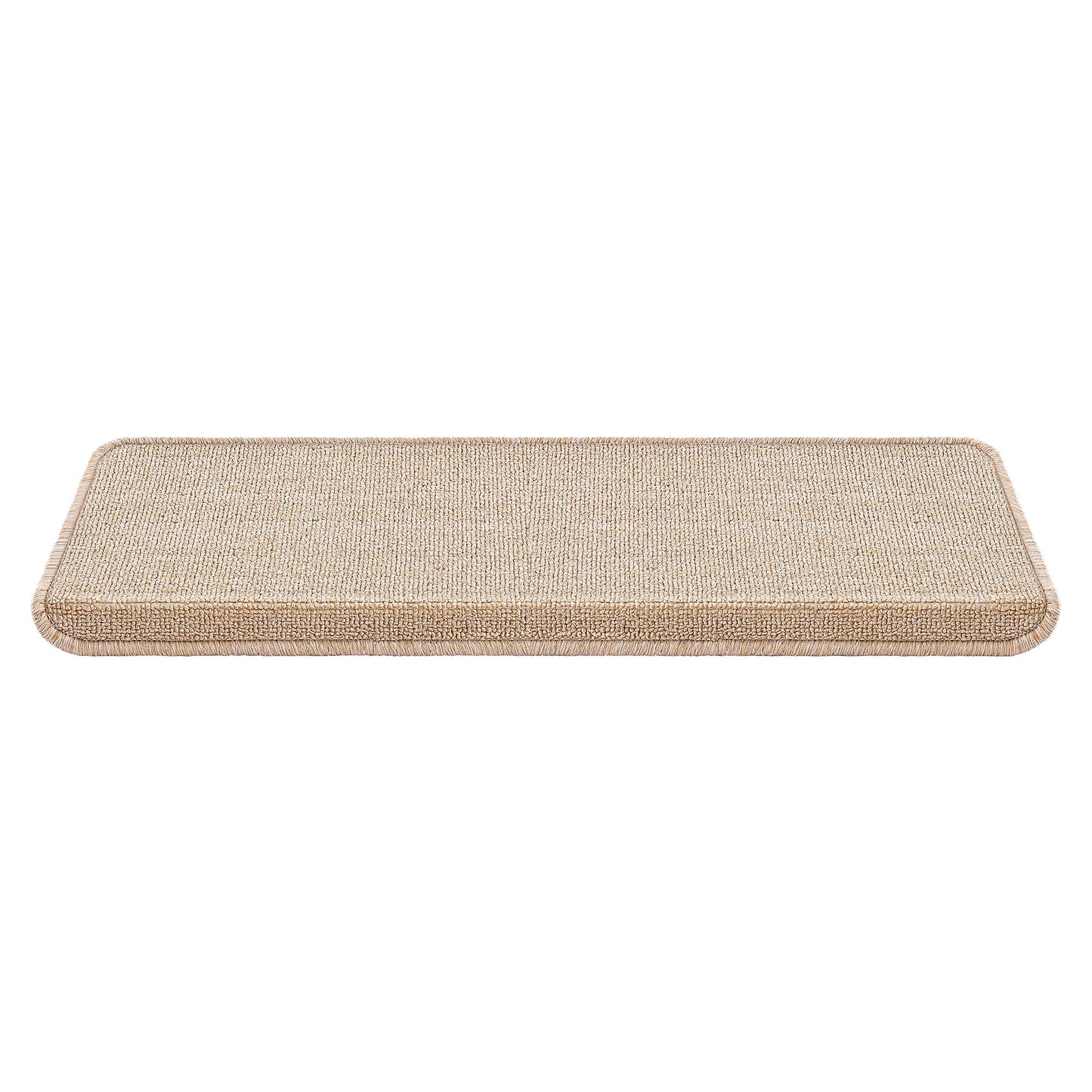In And OutdoorMatch Trapmat Nero - Set van 15 - Recht - Zelfklevend - Beige - 65x24cm Trap mat