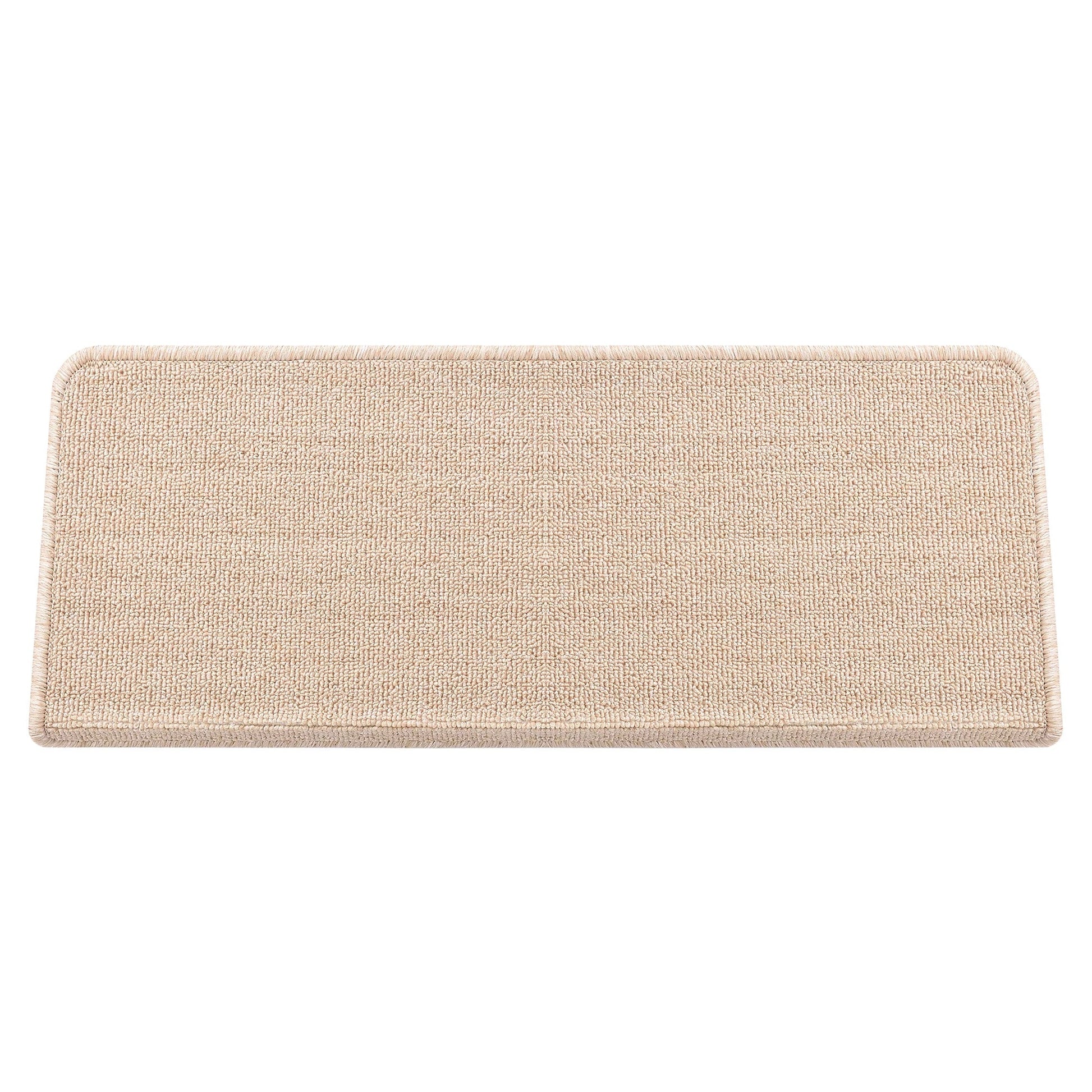 In And OutdoorMatch Trapmat Nero - Set van 15 - Recht - Zelfklevend - Beige - 65x24cm Trap mat