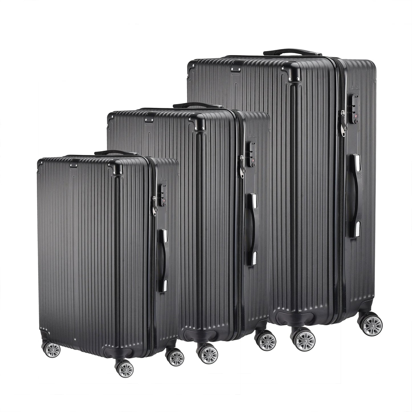 Complete Koffer Set - Kunststof - Met Slot