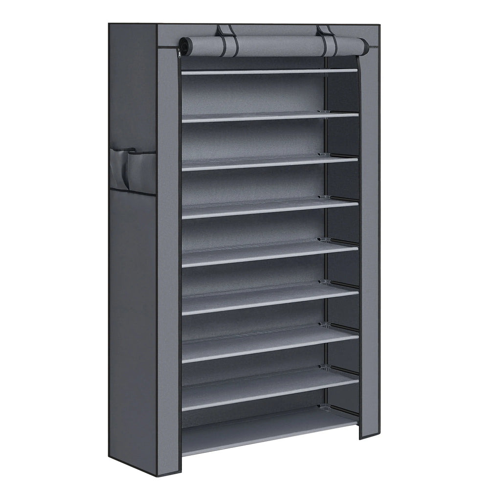 SONGMICS shoe rack 10-level shoe cabinet for up to 40 pairs of shoes